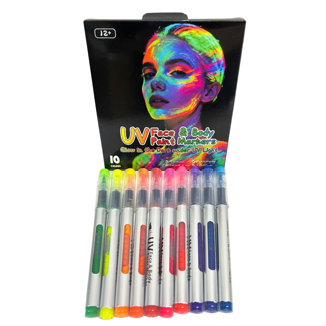 UV Face & Body Paint Markers