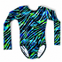 Electric Jungle Long sleeve Leotard