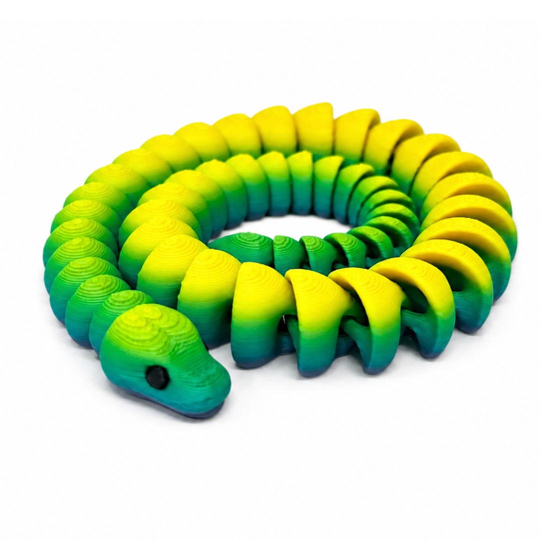 FlexiStrike Snake – 35cm Rainbow