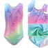 Aurora Ombre Rhinestone Leotard