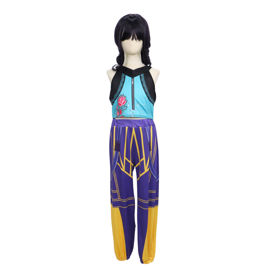 Kpop Zoey 2pc Huntrx Outfit