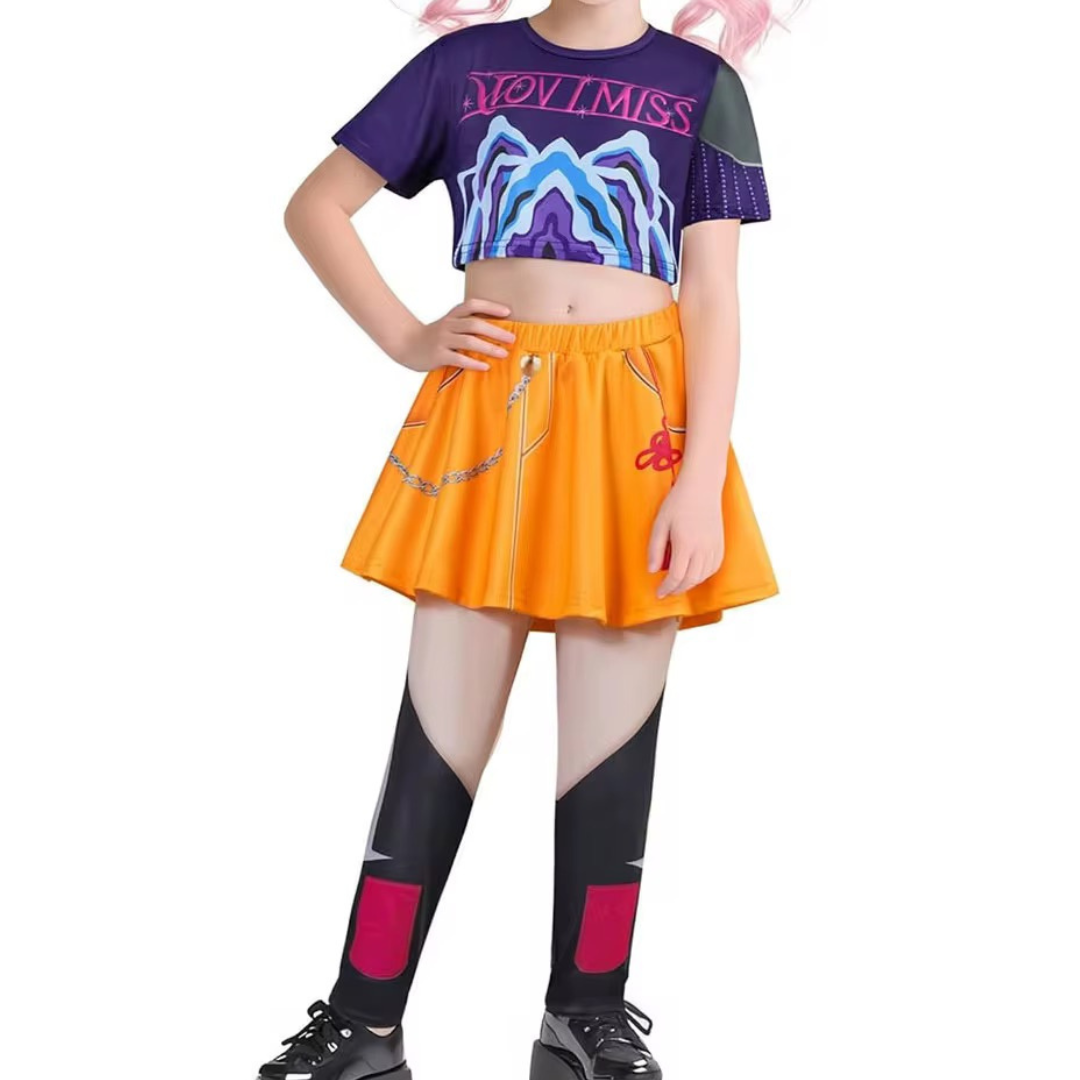 Kpop Mira 2pc Huntrx Outfit