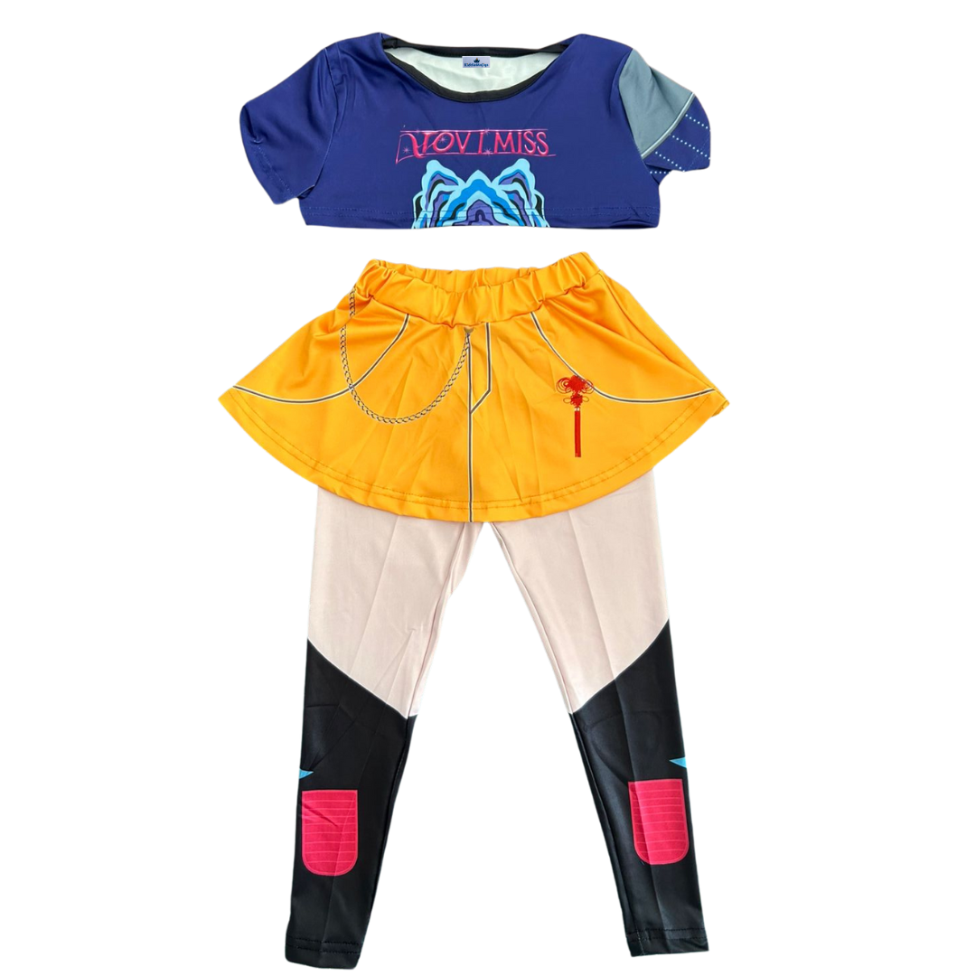Kpop Mira 2pc Huntrx Outfit
