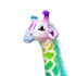 Plush Giraffe - Rainbow 35 Year Anniversary