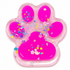 Cat Paw Squishy Transparent