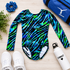 Electric Jungle Long sleeve Leotard