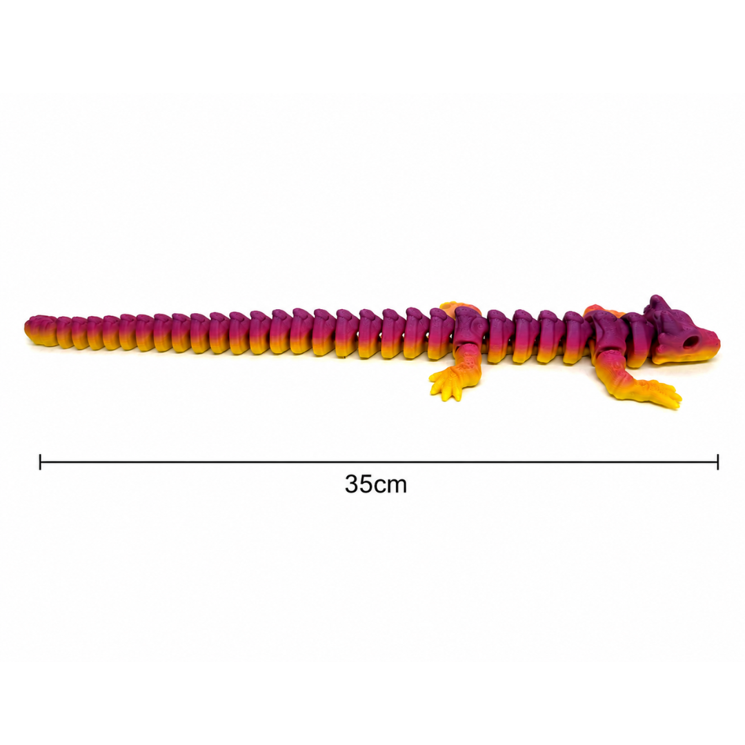 FlexiFlame Dragon - 35cm Rainbow
