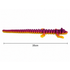 FlexiFlame Dragon - 35cm Rainbow