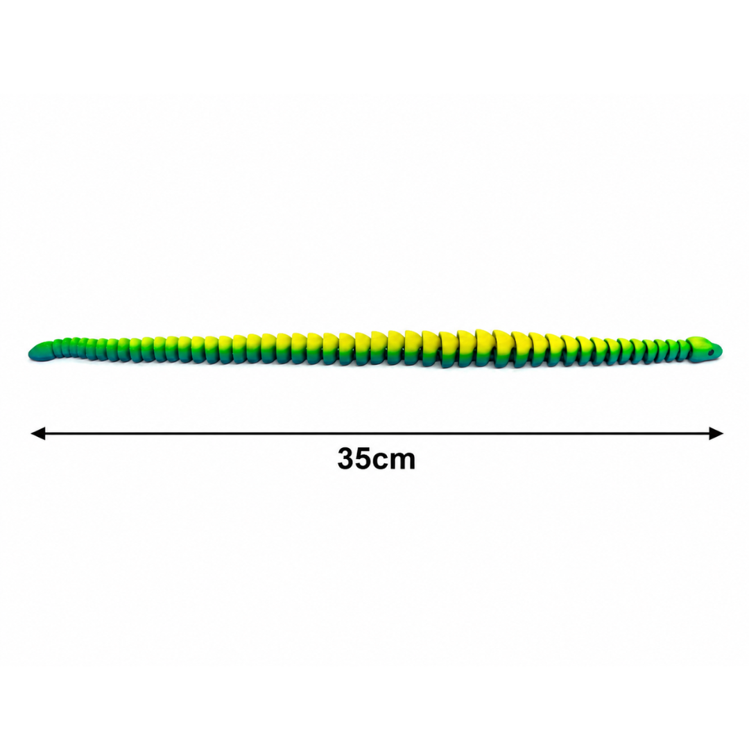 FlexiStrike Snake – 35cm Rainbow