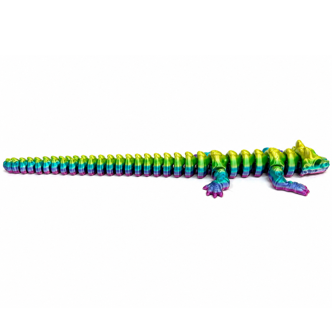 FlexiFlame Dragon - 35cm Metallic Rainbow