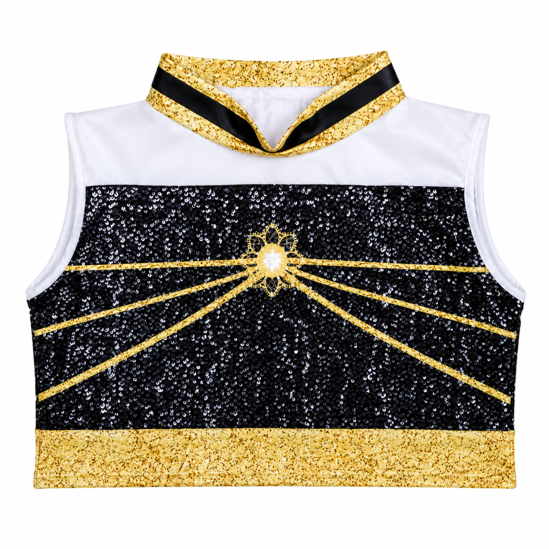 White and Gold Mira Huntrix Outfit