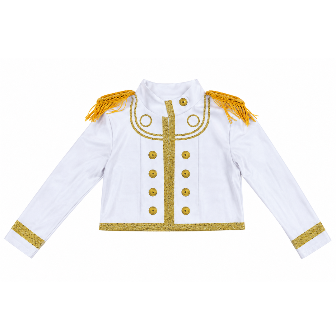 White and Gold Mira Huntrix Outfit