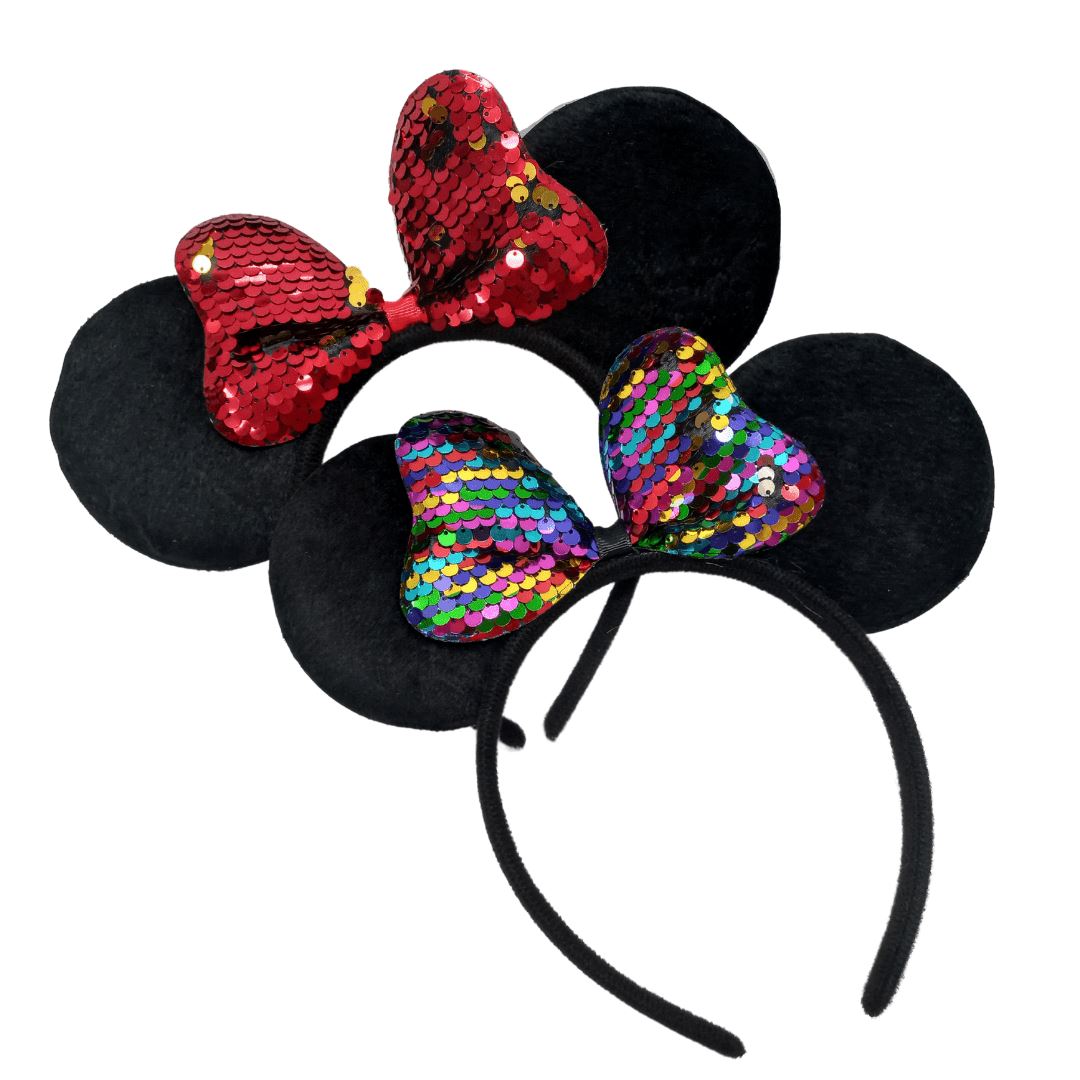 Aliceband Sequin Minnie