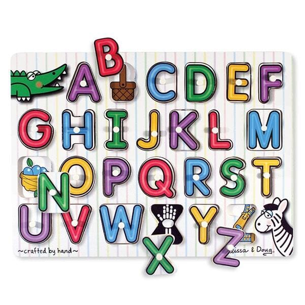 Alphabet Peg Puzzle