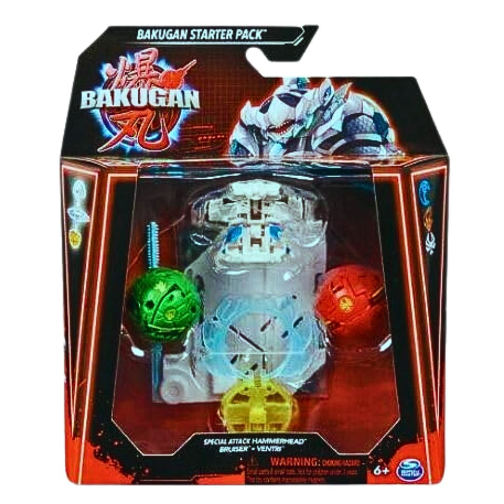 爆丸 ★ BAKUGAN 6体セット Bakugan S6 Starter Pack - Hammerhead – Kiddie Majigs
