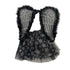 Black Angel Wing and Tutu Set