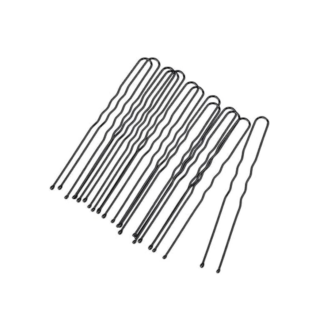 Black Bobby Pins U-Shape 6CM 10pc