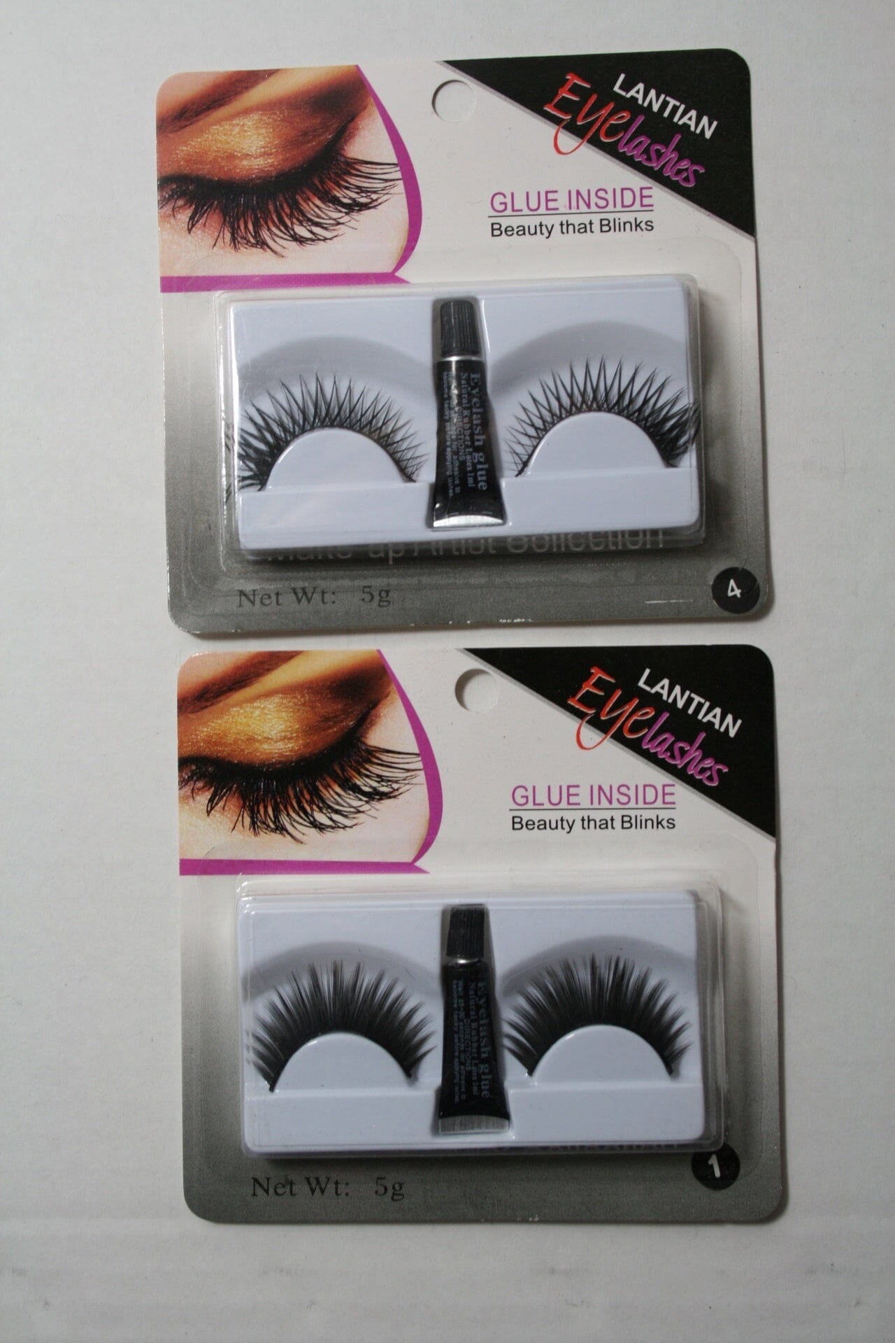 Black Eyelashes + Glue