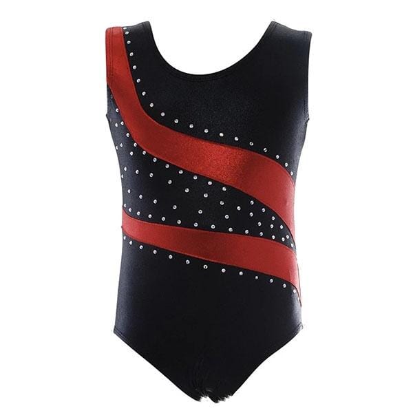 Black Leotard Red Lines