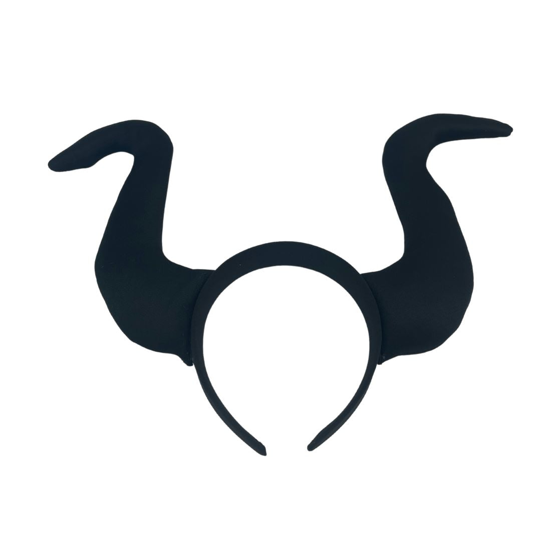 Black Maleficent Horn Plain