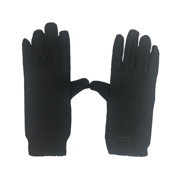 Black Short Gloves