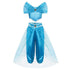 Blue Arabian Princess Costume