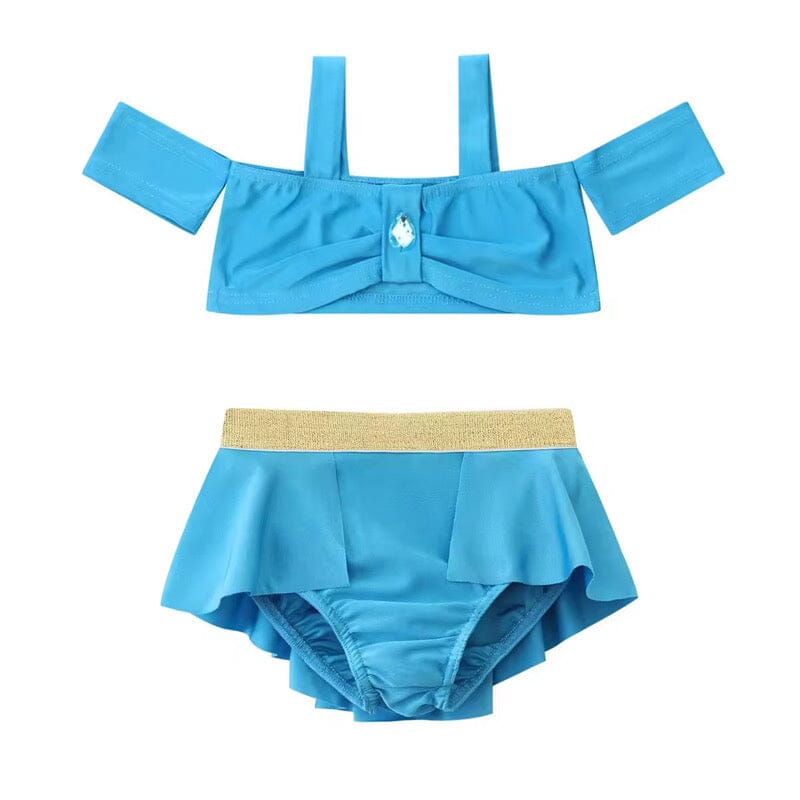 Blue Arabian Swimming Costume