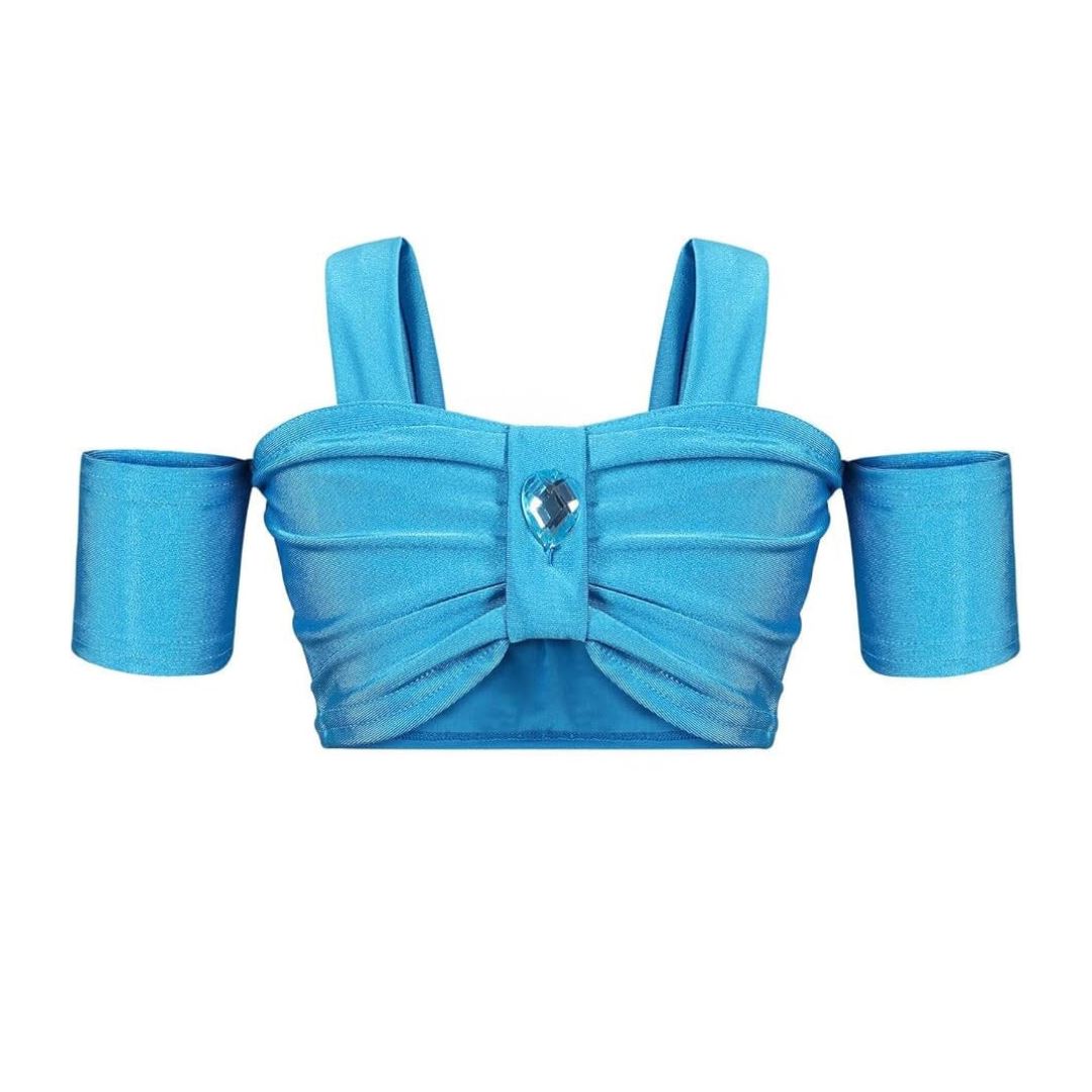 Blue Arabian Swimming Costume