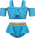 Blue Arabian Swimming Costume