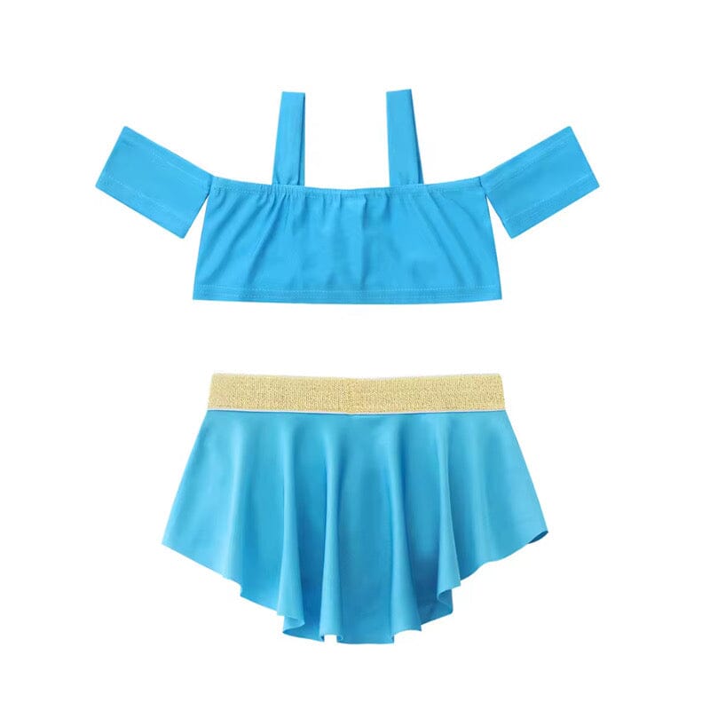 Blue Arabian Swimming Costume