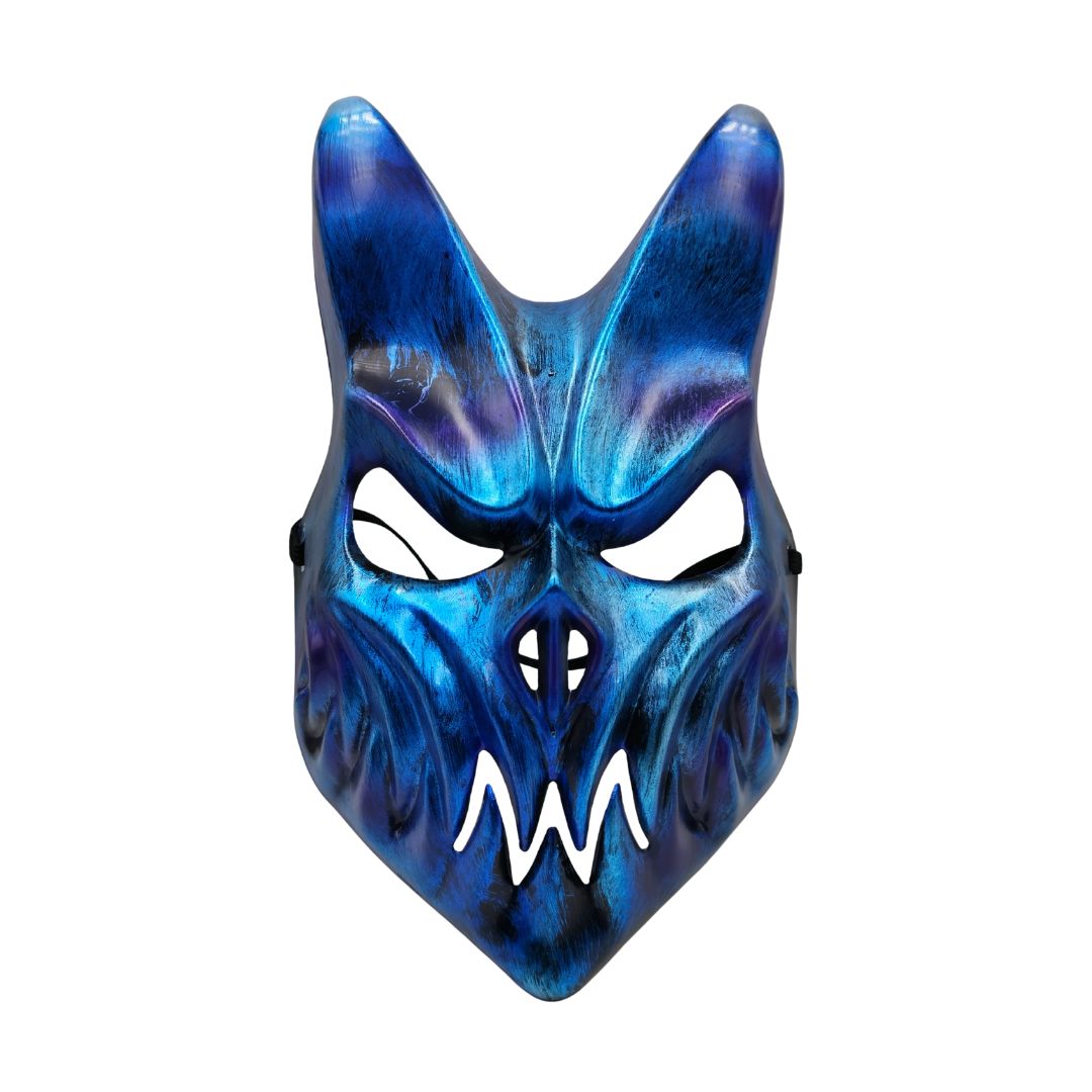 Blue Evil Bunny Mask