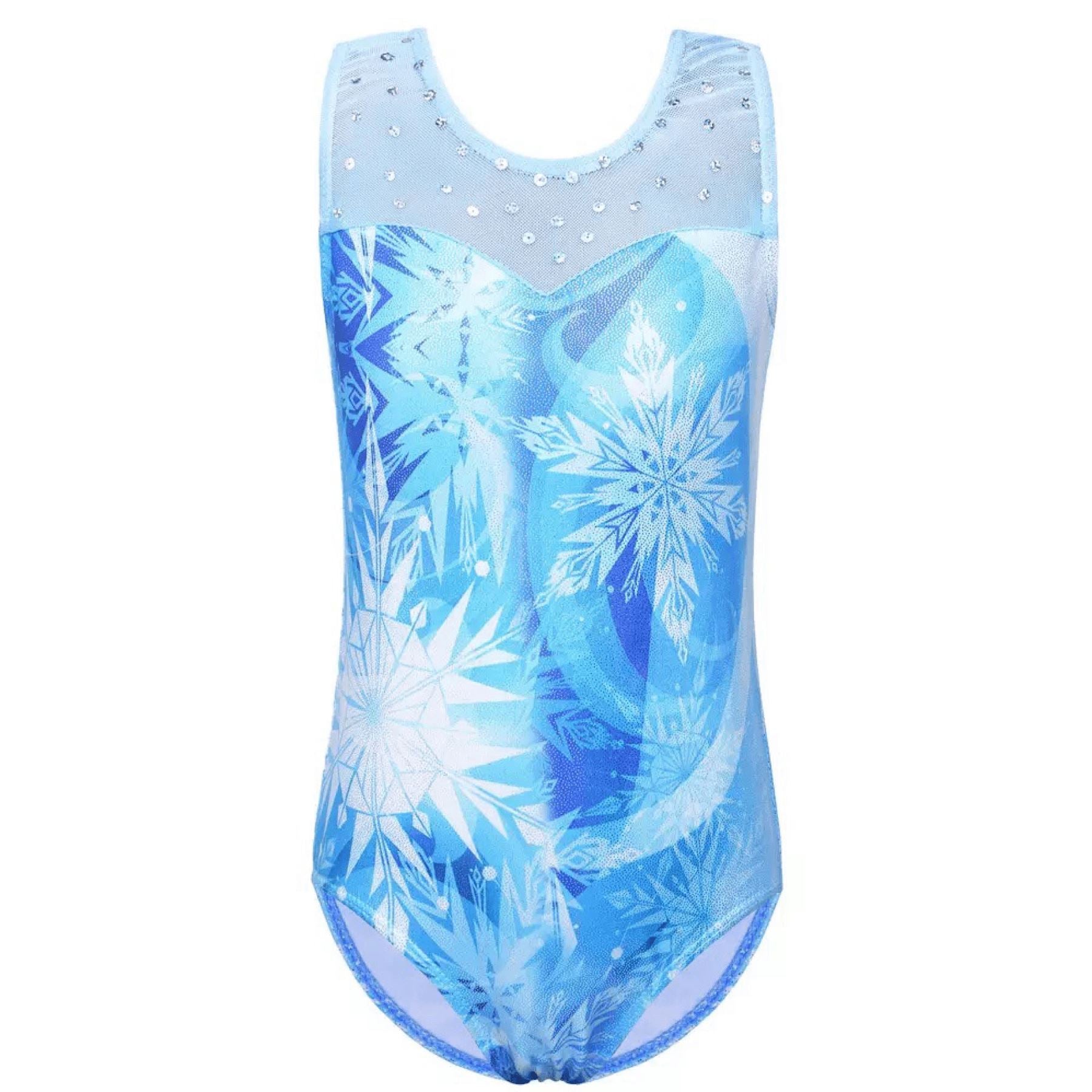 Blue Frozen Leotard