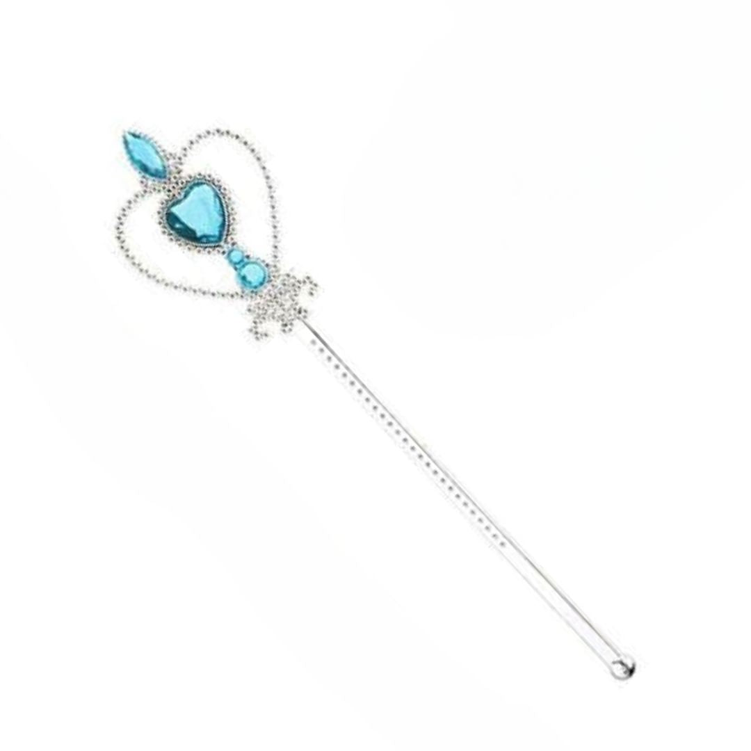 Blue Princess Crown Wand and Hair Extension