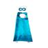 Blue & Silver Cape and Mask Dress Up Not specified 