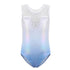 Blue Sparkle Ombre Gymnastics Leotard