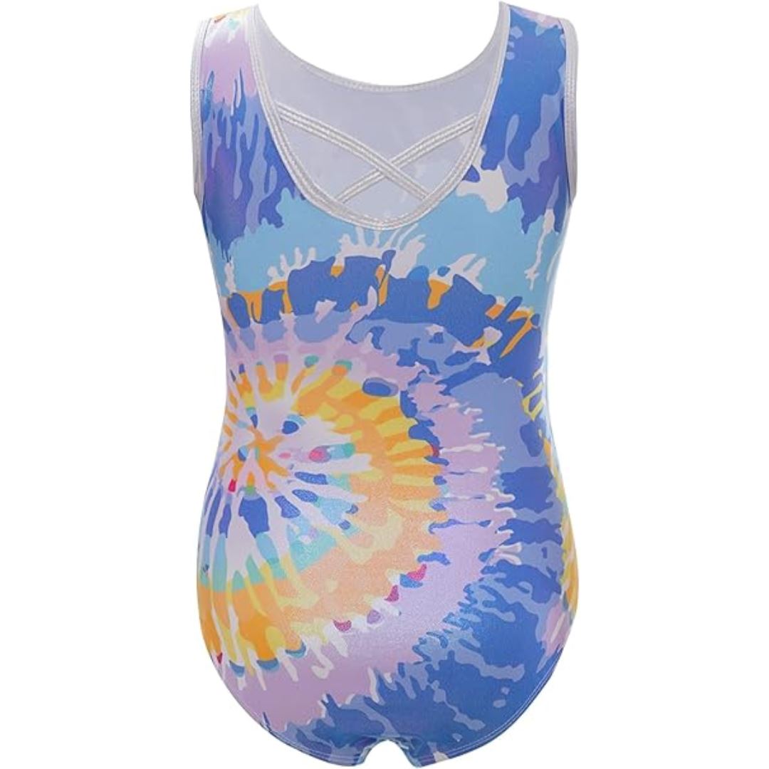 Blue Spiral Leotard