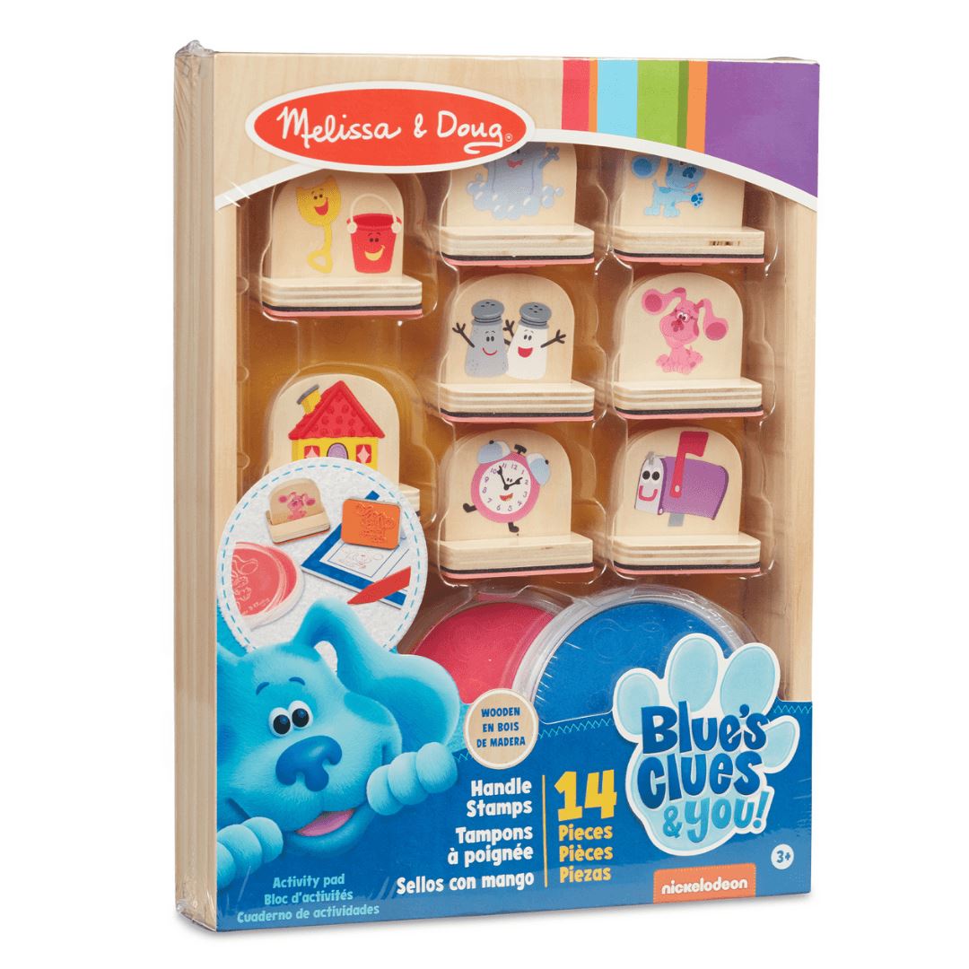 Blues Clues Wooden Handle Stamps