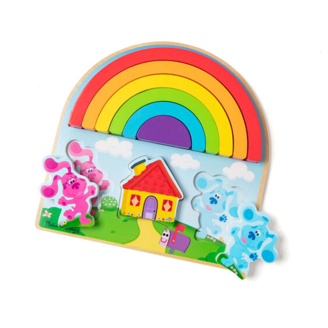 Blues Clues Wooden Rainbow Stacking Set