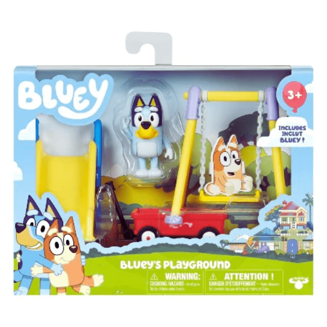Bluey S3 Figure Playset - Bluey's Playground – Kiddie Majigs