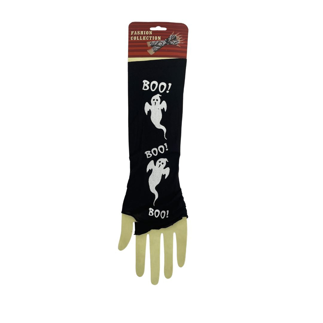 Boo Halloween Gloves