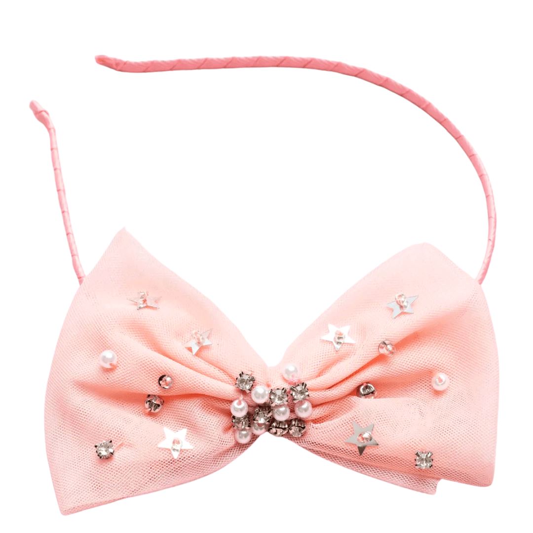 Boutique Starry Gem Bow Headband