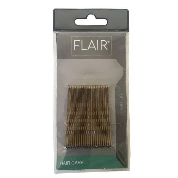 Bronze Hair Grips Large