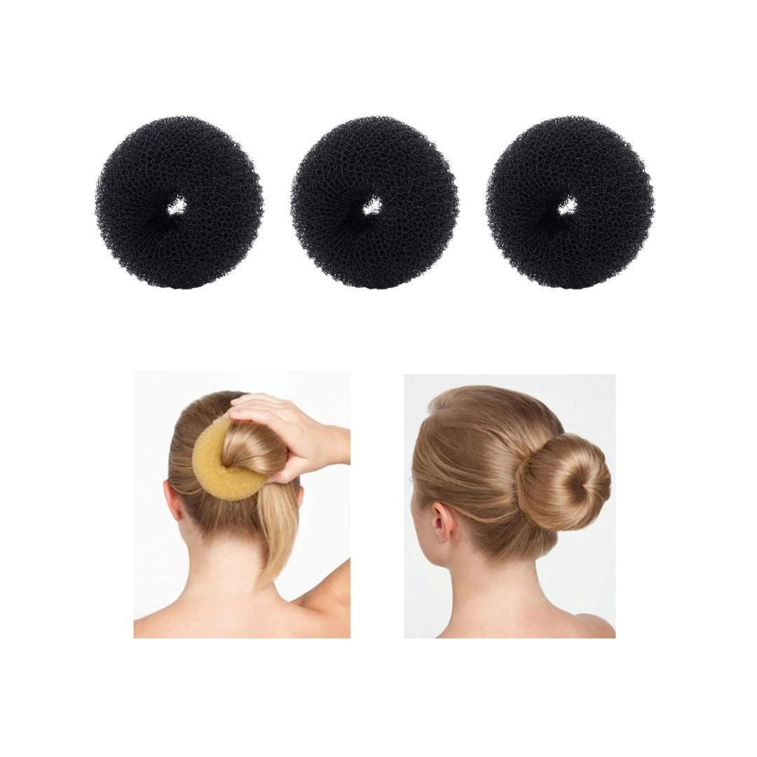 Bun Maker Black L (8cm)