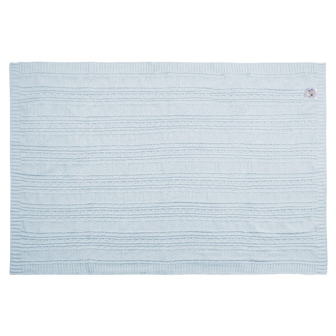 Chenille Blanket Blue