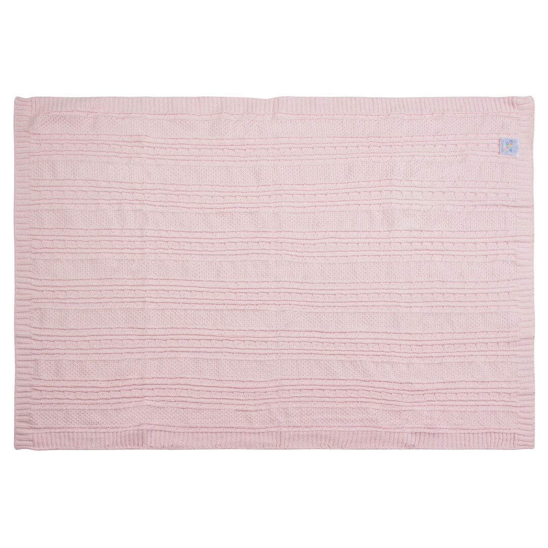 Chenille Blanket Pink