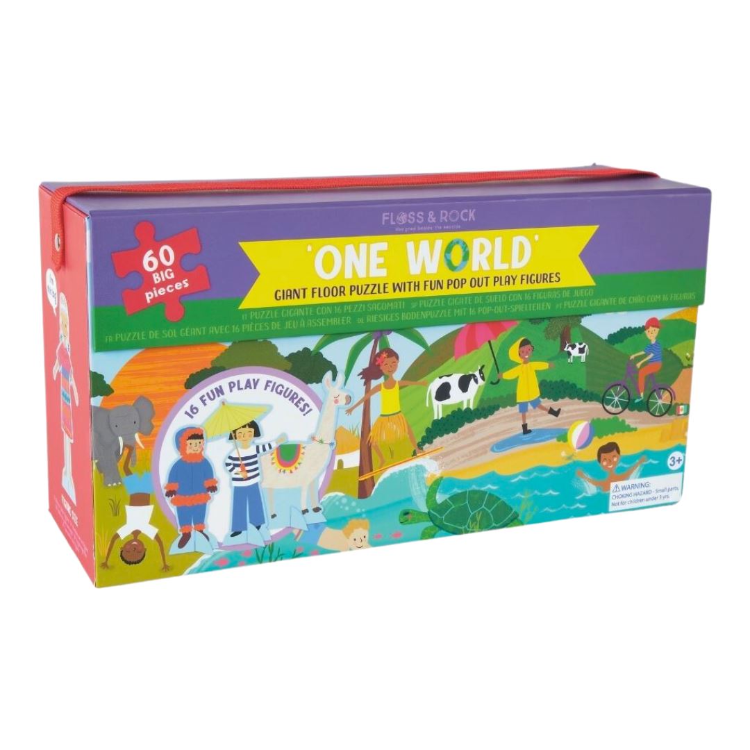 Children of the World 60pc Puzzle with Figurines