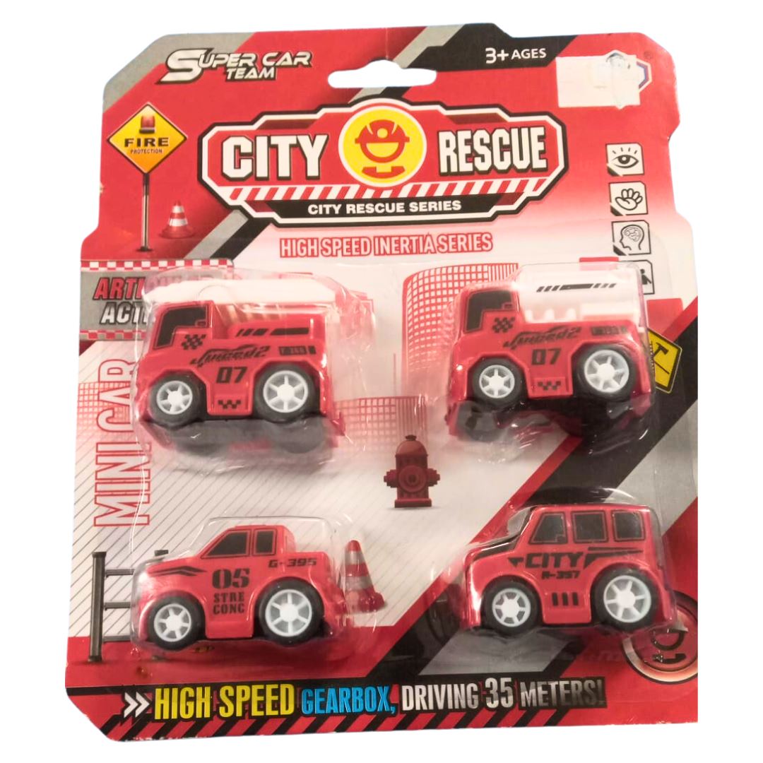 City Rescue 4pc Set