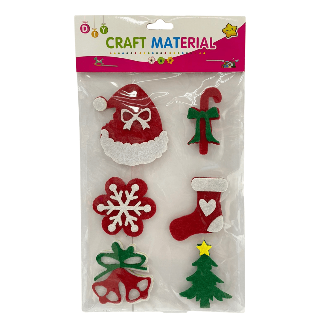 Craft Felt Stickers Xmas Christmas Not specified 