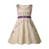 Cream Casual Princess Dress