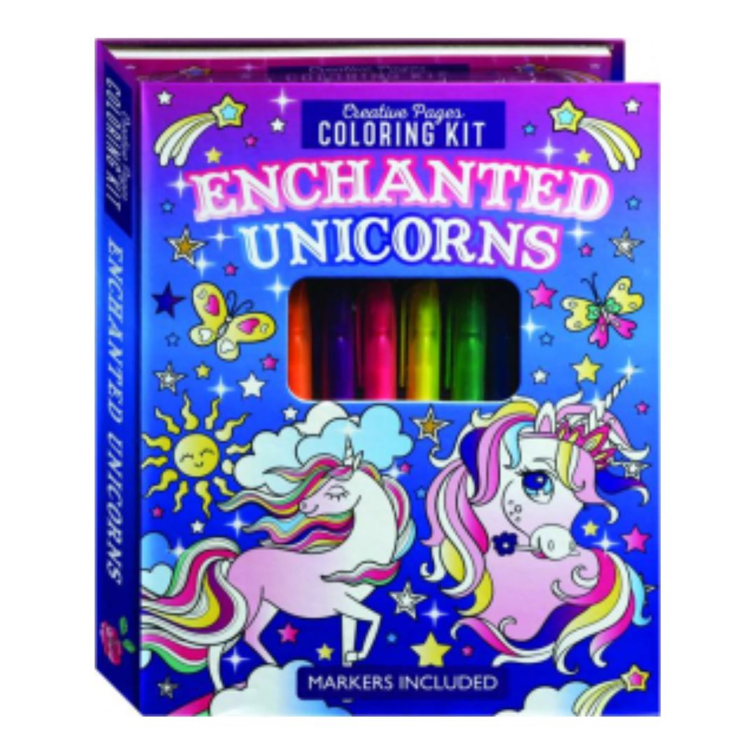 Creative Pages - Enchanted Unicorns